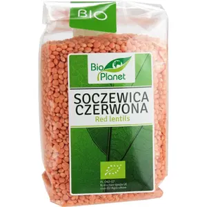 BIO PLANET Soczewica czerwona BIO 400 g BIO PLANET Soczewica czerwona BIO 400 g