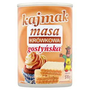 SM GOSTYŃ Kajmak masa krówkowa gostyńska 510 g SM GOSTYŃ Kajmak masa krówkowa gostyńska 510 g