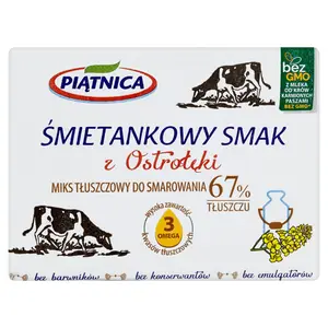PIĄTNICA Miks tłuszczowy śmietankowy smak z Ostrołęki 200 g PIĄTNICA Miks tłuszczowy śmietankowy smak z Ostrołęki 200 g