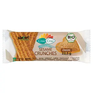 BIOVERI Sezamki Croc Crac Classic BIO 22 g BIOVERI Sezamki Croc Crac Classic BIO 22 g