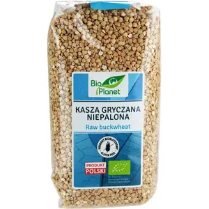 BIO PLANET Kasza gryczana niepalona bezglutenowa BIO 500 g BIO PLANET Kasza gryczana niepalona bezglutenowa BIO 500 g