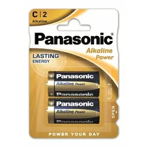 PANASONIC Baterie alkaliczneLR14 2 szt. PANASONIC Baterie alkaliczneLR14 2 szt.
