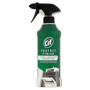 CIF PERFECT FINISH Spray do czyszczenia piekarnika i grilla 435 ml CIF PERFECT FINISH Spray do czyszczenia piekarnika i grilla 435 ml
