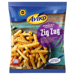 AVIKO Frytki karbowane Zig Zag mrożone 750 g AVIKO Frytki karbowane Zig Zag mrożone 750 g