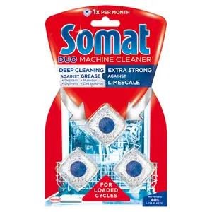 SOMAT Preparat do czyszczenia zmywarki 3x20g 60 g SOMAT Preparat do czyszczenia zmywarki 3x20g 60 g