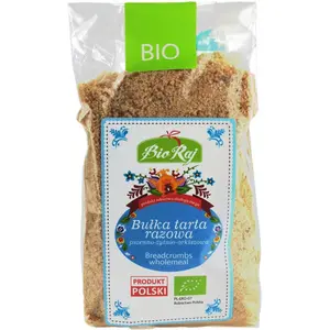 BIO RAJ Bułka tarta razowa BIO 250 g BIO RAJ Bułka tarta razowa BIO 250 g