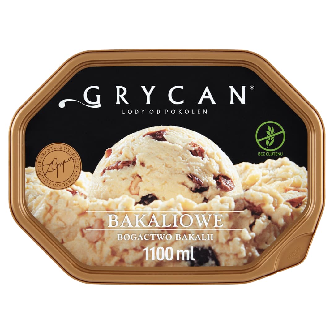 GRYCAN Lody bakaliowe bezglutenowe 1100 ml