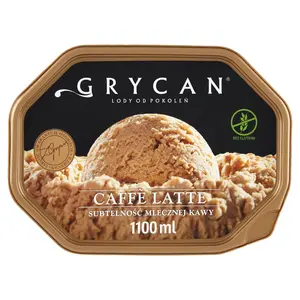 GRYCAN Lody Caffé Latte bezglutenowe 1100 ml GRYCAN Lody Caffé Latte bezglutenowe 1100 ml