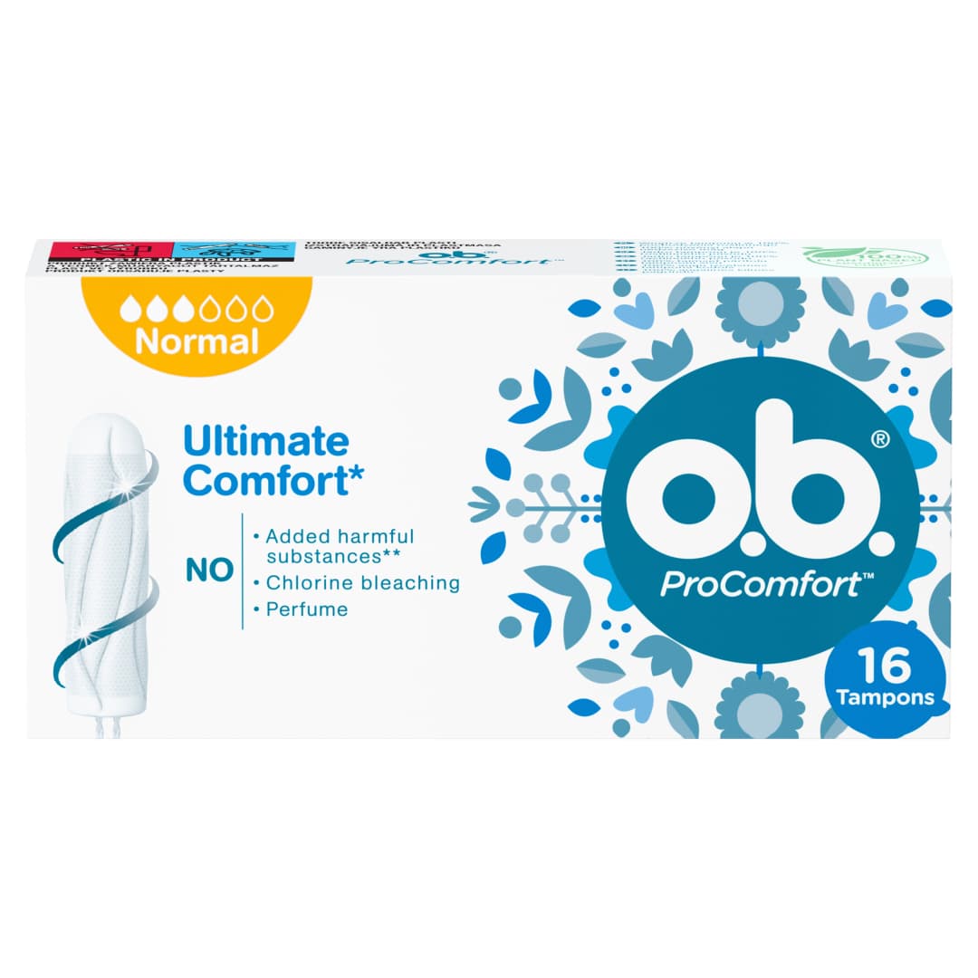 O.B. PROCOMFORT Tampony Normal 16 szt.