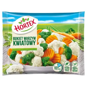 HORTEX Bukiet warzyw kwiatowy mrożony 450 g HORTEX Bukiet warzyw kwiatowy mrożony 450 g