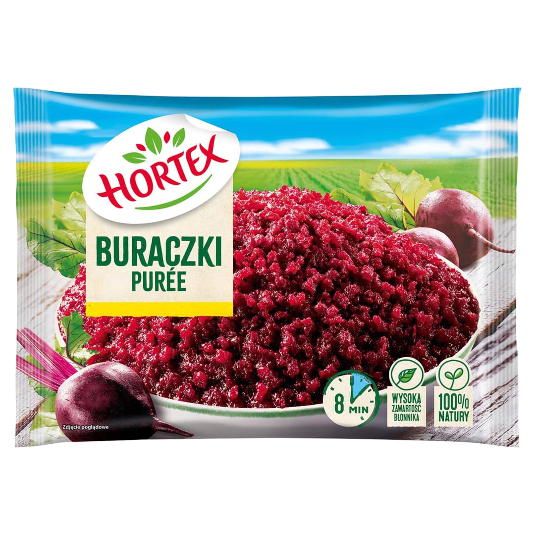 HORTEX Buraki puree mrożone 450 g