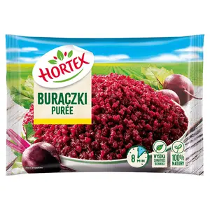 HORTEX Buraki puree mrożone 450 g HORTEX Buraki puree mrożone 450 g