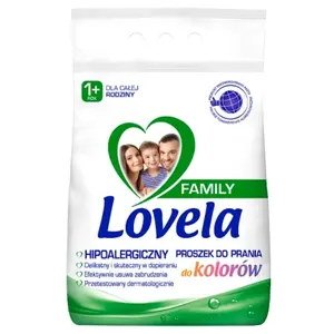 LOVELA FAMILY Proszek do prania kolorów hipoalergiczny 2100 g LOVELA FAMILY Proszek do prania kolorów hipoalergiczny 2100 g
