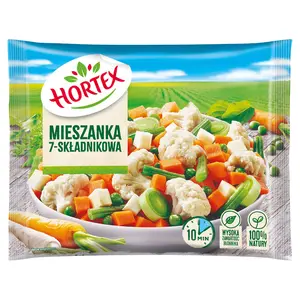 HORTEX Mieszanka 7 składnikowa mrożona 450 g HORTEX Mieszanka 7 składnikowa mrożona 450 g