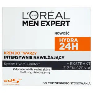 L'ORÉAL PARIS MEN EXPERT Krem nawilżający do twarzy Hydra 24H 50 ml L'ORÉAL PARIS MEN EXPERT Krem nawilżający do twarzy Hydra 24H 50 ml