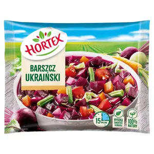 HORTEX Barszcz ukraiński mrożony 450 g HORTEX Barszcz ukraiński mrożony 450 g