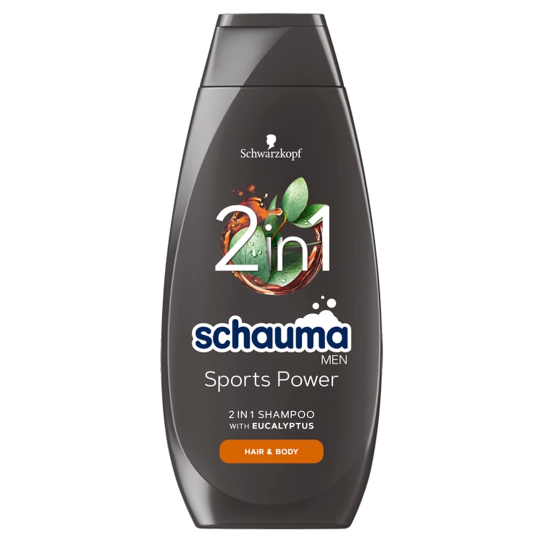 SCHAUMA MEN Szampon Sports Power 400 ml