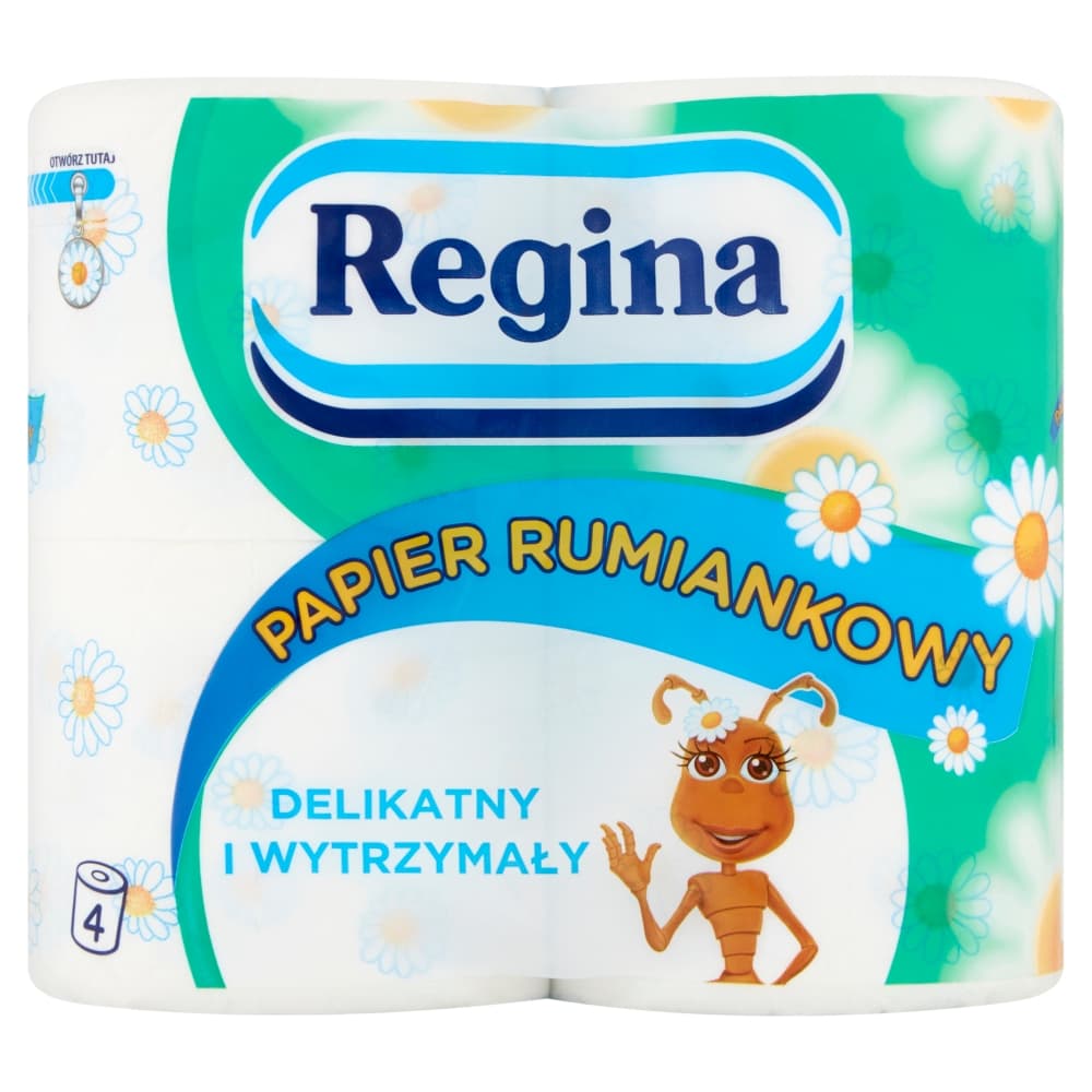 REGINA Papier toaletowy Rumiankowy 4 rolki