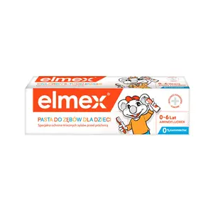ELMEX Pasta do zębów dla dzieci 0-6 lat 50 ml ELMEX Pasta do zębów dla dzieci 0-6 lat 50 ml