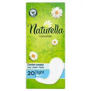 NATURELLA Wkładki higieniczne Light Camomile 20 szt. NATURELLA Wkładki higieniczne Light Camomile 20 szt.