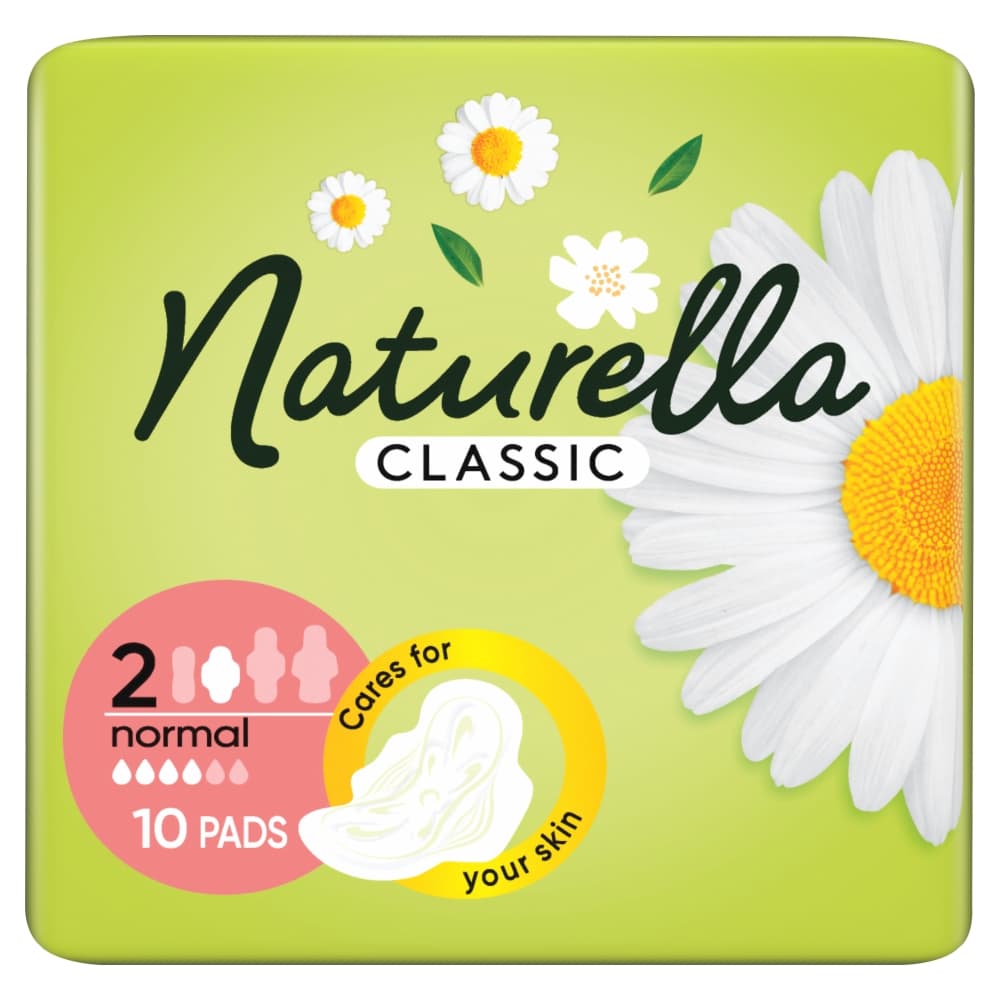 NATURELLA CLASSIC Podpaski higieniczne Normal 10 szt.