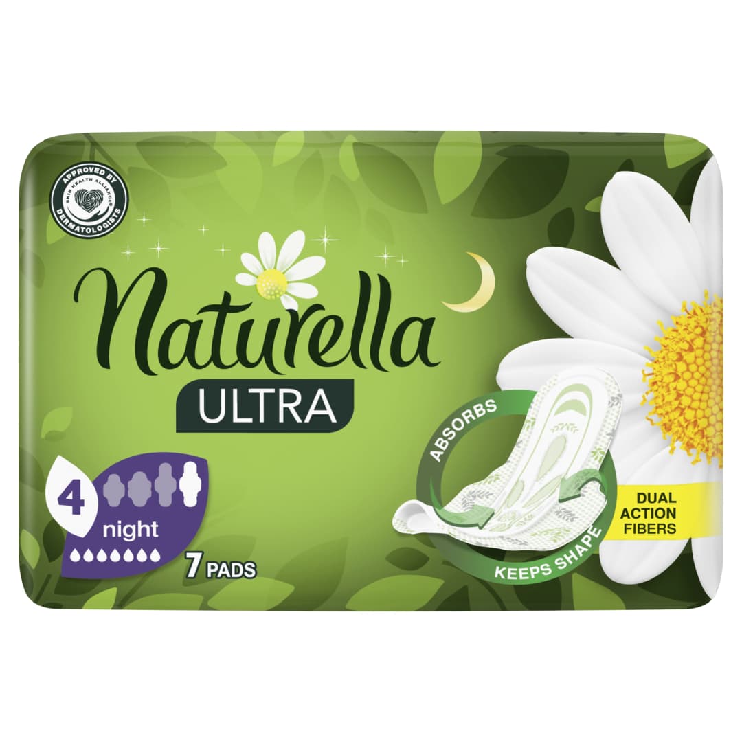 NATURELLA ULTRA Podpaski higieniczne Night 7 szt.