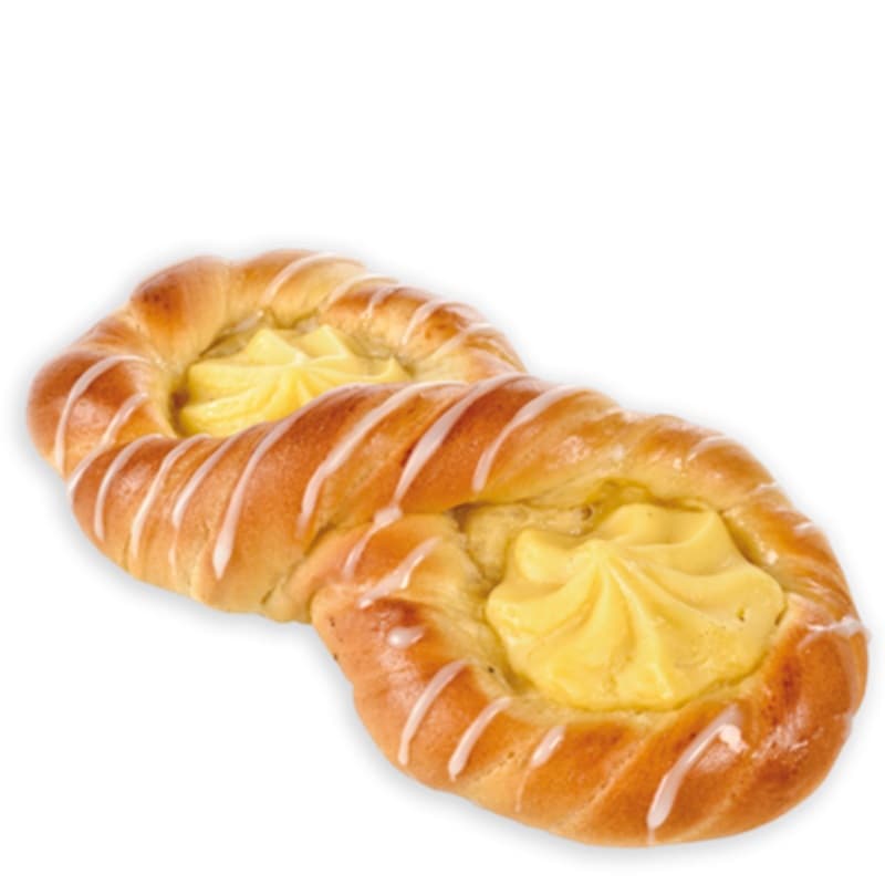 PUTKA Drożdżówka ósemka z budyniem 90 g