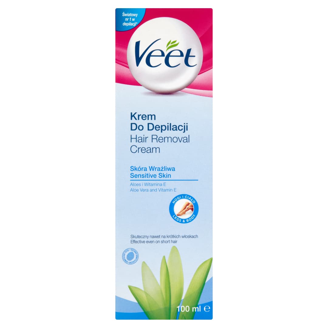 VEET Krem do depilacji dla skóry wrażliwej 100 ml