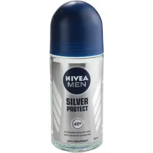 NIVEA MEN Antyperspirant w kulce Silver Protect 50 ml NIVEA MEN Antyperspirant w kulce Silver Protect 50 ml
