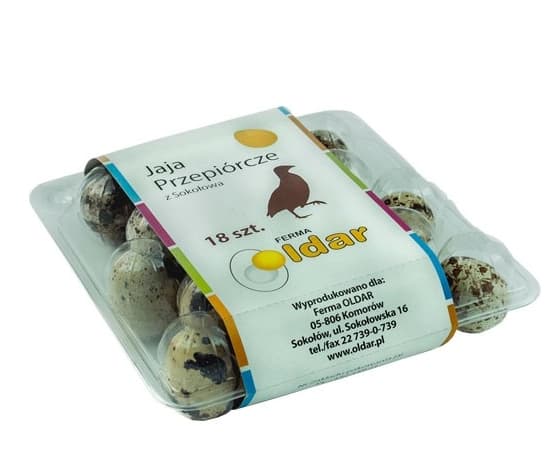 OLDAR Jaja przepiórcze 18 szt.