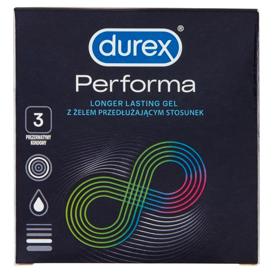 DUREX PERFORMA Prezerwatywy 3 szt.