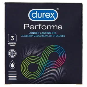 DUREX PERFORMA Prezerwatywy 3 szt. DUREX PERFORMA Prezerwatywy 3 szt.