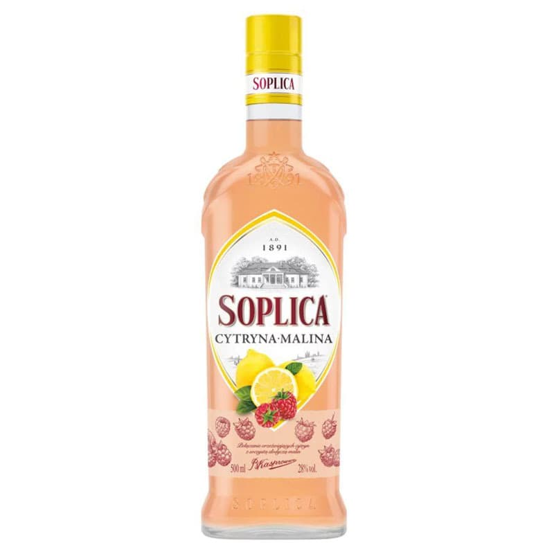 SOPLICA Nalewka cytryna-malina 28% 500 ml