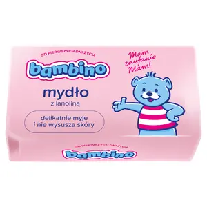 BAMBINO Mydło z lanoliną dla dzieci 90 g BAMBINO Mydło z lanoliną dla dzieci 90 g