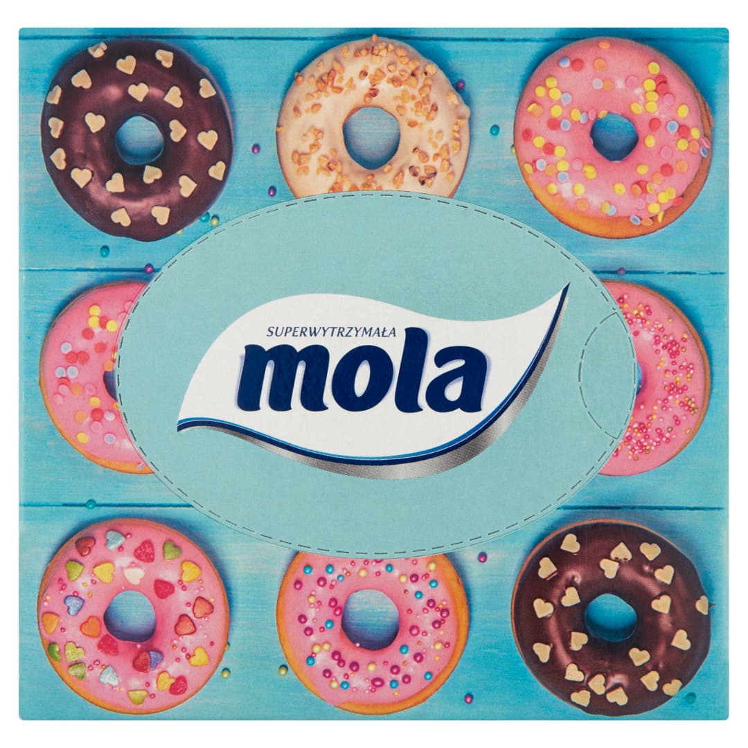 MOLA Chusteczki kosmetyczne 58 szt.