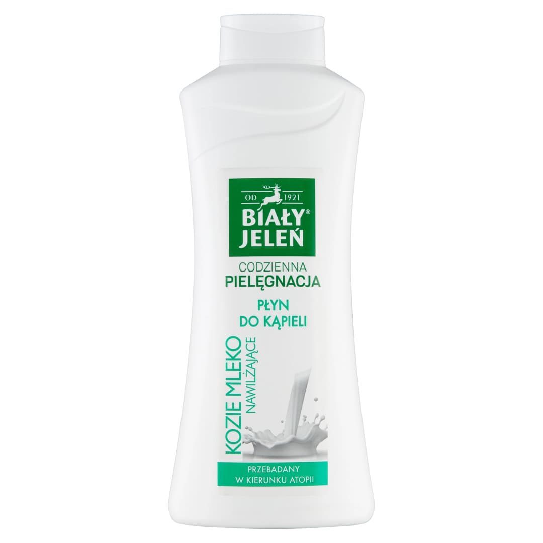 BIAŁY JELEŃ Płyn do kąpieli Kozie Mleko hipoalergiczny 750 ml