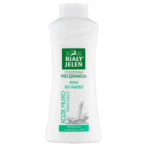 BIAŁY JELEŃ Płyn do kąpieli Kozie Mleko hipoalergiczny 750 ml BIAŁY JELEŃ Płyn do kąpieli Kozie Mleko hipoalergiczny 750 ml