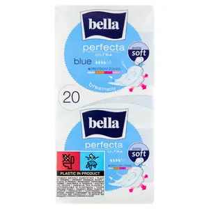 BELLA Podpaski higieniczne Perfecta Ultra Blue 20 szt. BELLA Podpaski higieniczne Perfecta Ultra Blue 20 szt.