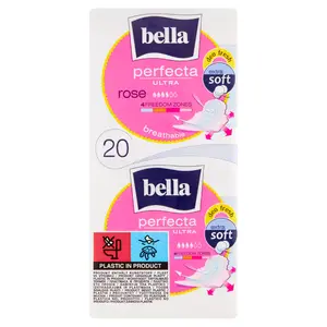 BELLA Podpaski higieniczne Perfecta Ultra Rose 20 szt. BELLA Podpaski higieniczne Perfecta Ultra Rose 20 szt.
