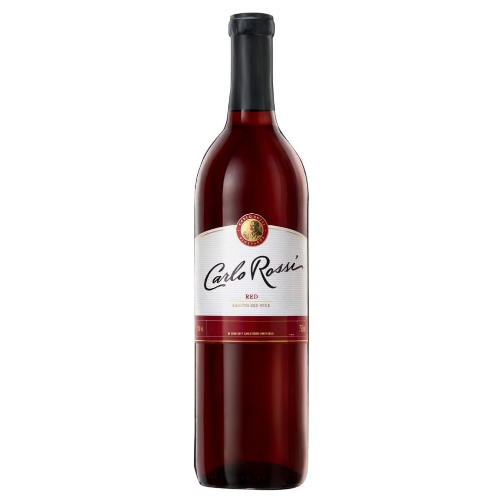 CARLO ROSSI Wino kalifornijskie czerwone półwytrawne 750 ml