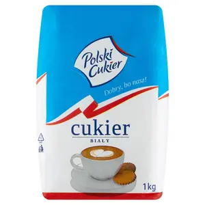 POLSKI CUKIER Cukier biały kryształ 1000 g POLSKI CUKIER Cukier biały kryształ 1000 g