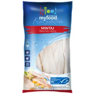 MYFOOD Mintaj filety bez skóry mrożone MYFOOD Mintaj filety bez skóry mrożone