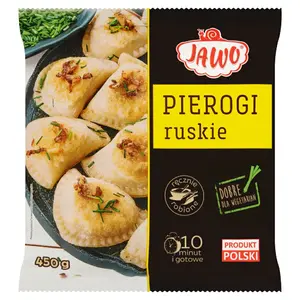 JAWO Pierogi ruskie mrożone 450 g JAWO Pierogi ruskie mrożone 450 g