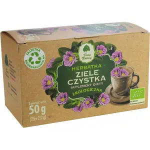 DARY NATURY Herbatka ziele czystka BIO 25 szt. 50 g DARY NATURY Herbatka ziele czystka BIO 25 szt. 50 g
