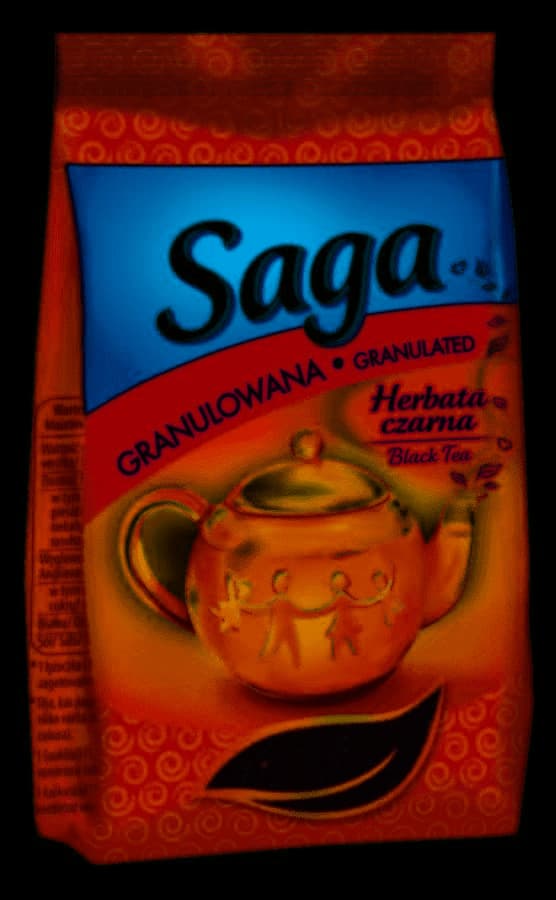 SAGA Herbata czarna granulowana 90 g