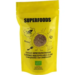 SUPERFOODS Kakao sproszkowane surowe nieodtłuszczone BIO 150 g SUPERFOODS Kakao sproszkowane surowe nieodtłuszczone BIO 150 g