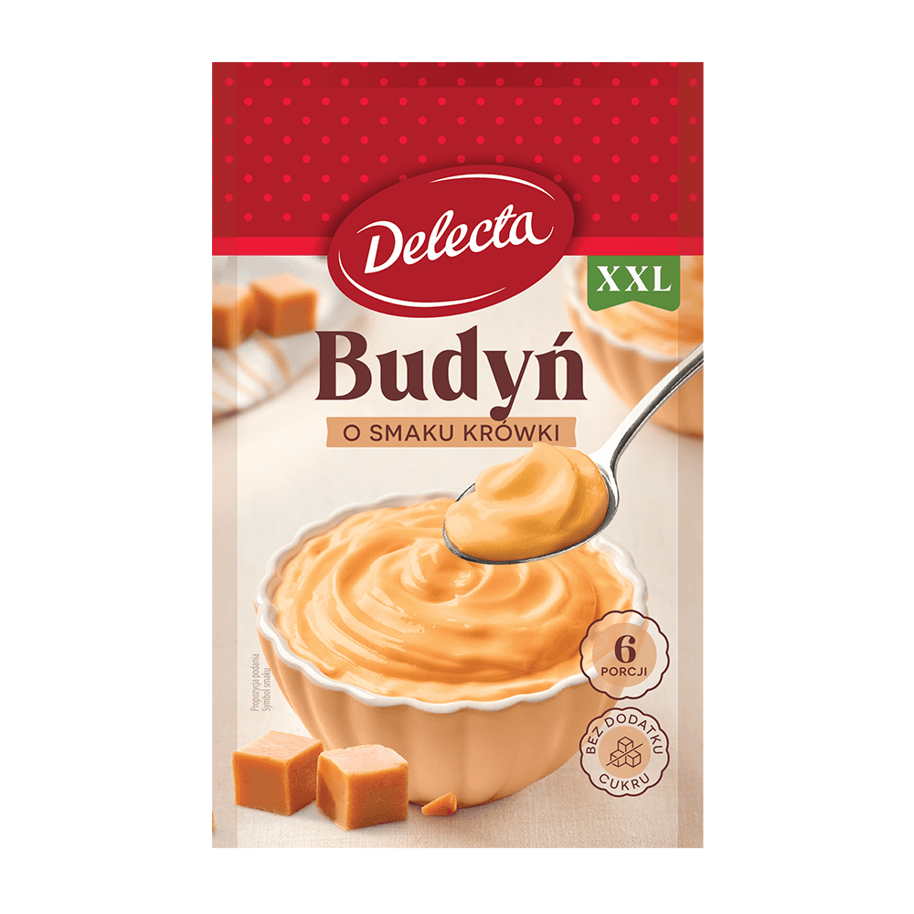 DELECTA Budyń smak krówki 64 g