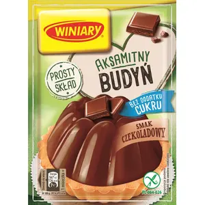 WINIARY Budyń czekoladowy bez cukru 38 g WINIARY Budyń czekoladowy bez cukru 38 g