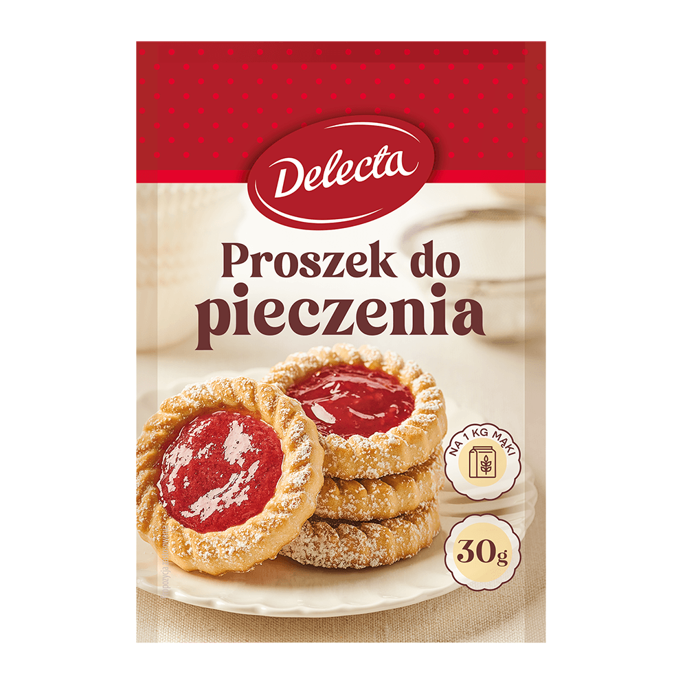 DELECTA Proszek do pieczenia 30 g