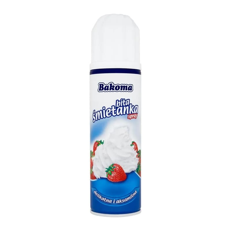 BAKOMA Bita śmietana w sprayu 250 g